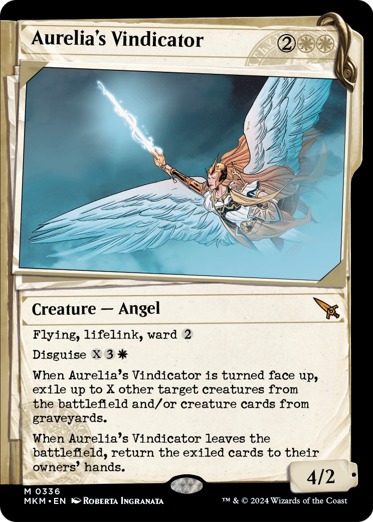 Aurelia's Vindicator (Showcase) [Murders at Karlov Manor] Foil