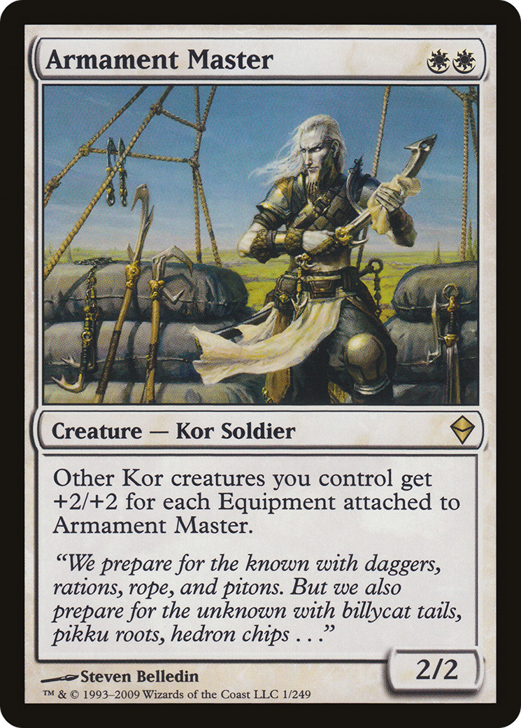 Armament Master [Zendikar] Foil