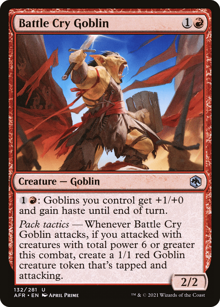Battle Cry Goblin [Dungeons & Dragons: Adventures in the Forgotten Realms]