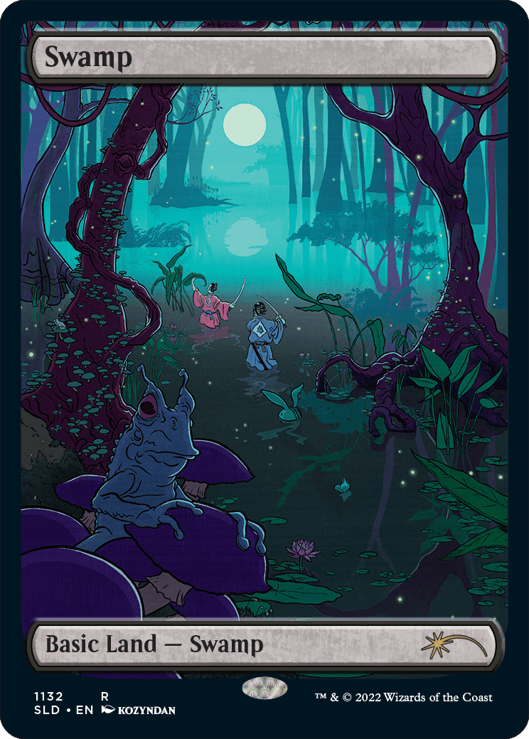 Swamp (1132) (Full-Art) [Secret Lair Drop Series] Foil