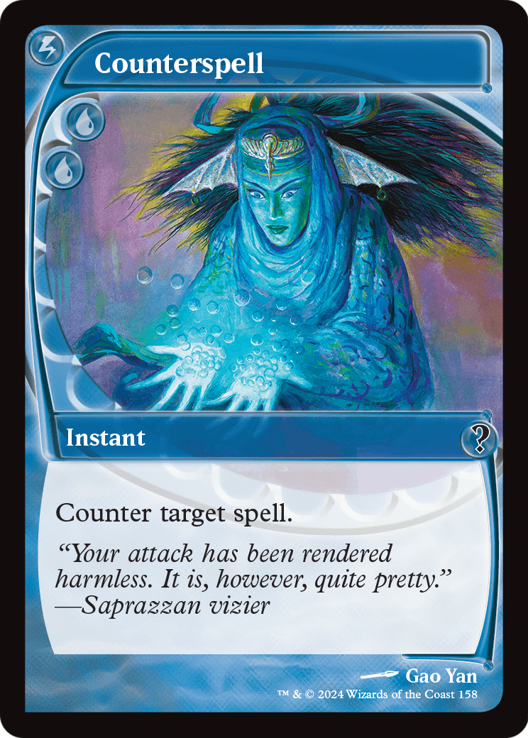 Counterspell (Future Sight) [Mystery Booster 2] Foil