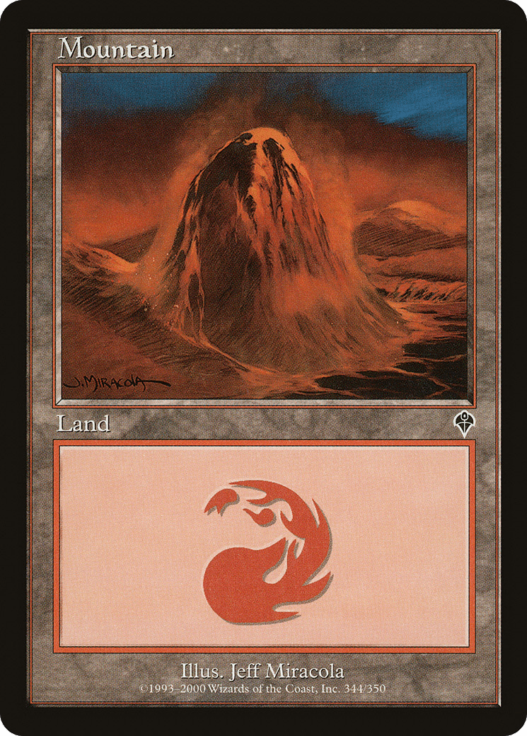 Mountain (344) [Invasion] Foil