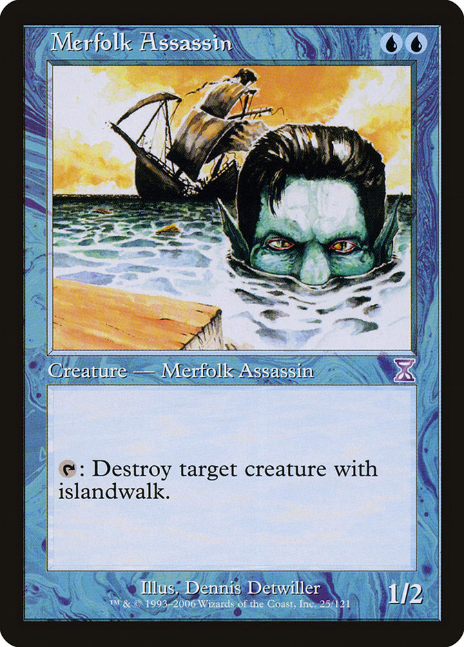 Merfolk Assassin 25/121 (Timeshifted) 