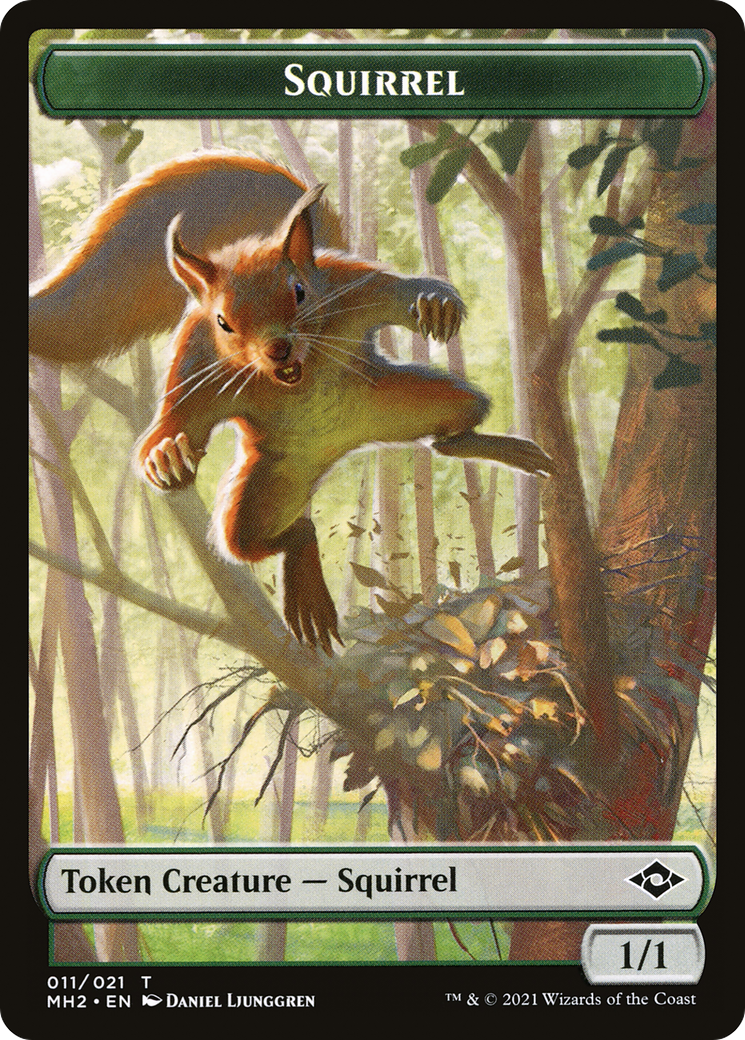 Squirrel (TMH2-011) - Modern Horizons 2 Tokens Foil