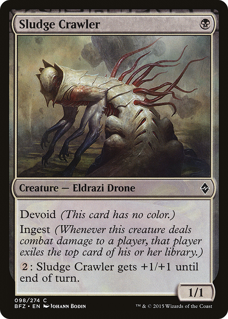 Sludge Crawler [Battle for Zendikar] Foil