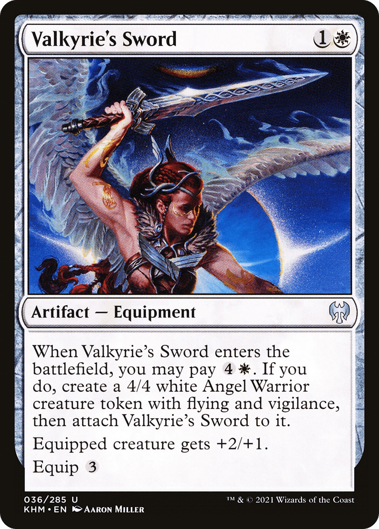 Valkyrie's Sword [Kaldheim] Foil