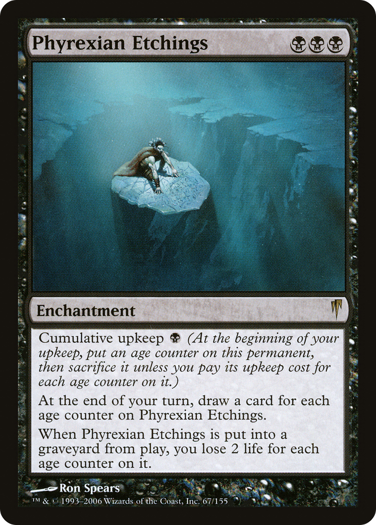 Phyrexian Etchings [Coldsnap] Foil