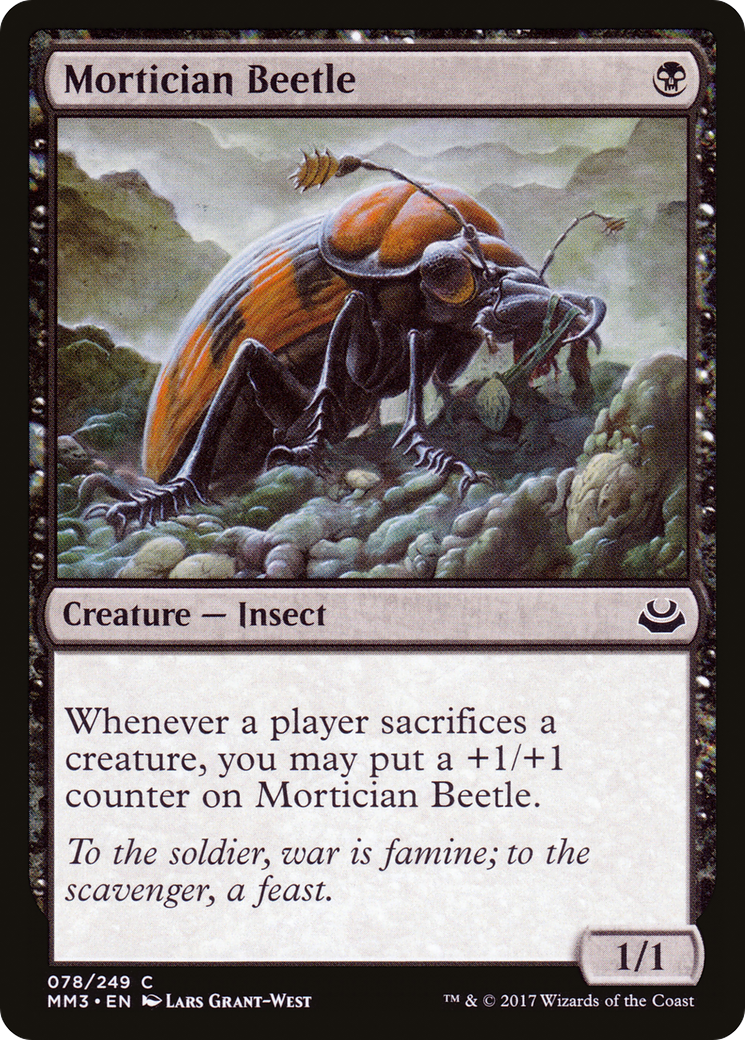 Mortician Beetle [Modern Masters 2017] Foil