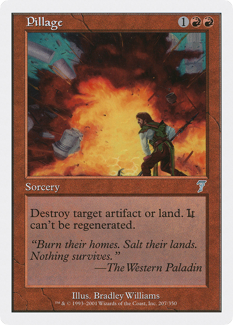 Pillage [Seventh Edition] Foil
