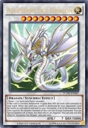 Ascension Sky Dragon [YCSW-EN007] Super Rare