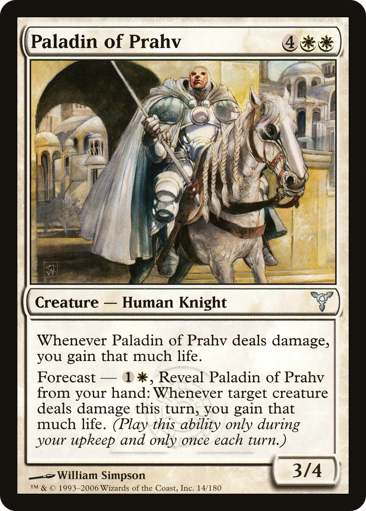 Paladin of Prahv [Dissension] Foil