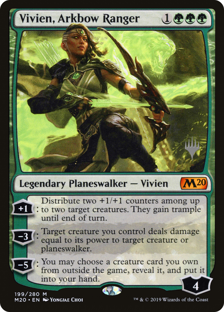 Vivien, Arkbow Ranger (Promo Pack) [Core Set 2020 Promos] Foil