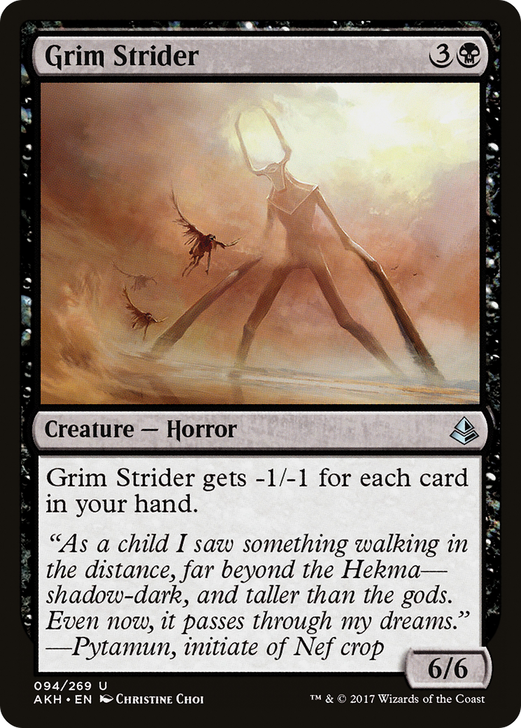 Grim Strider [Amonkhet] Foil