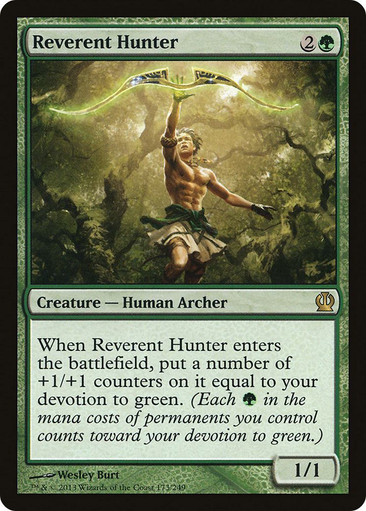 Reverent Hunter [Theros] Foil