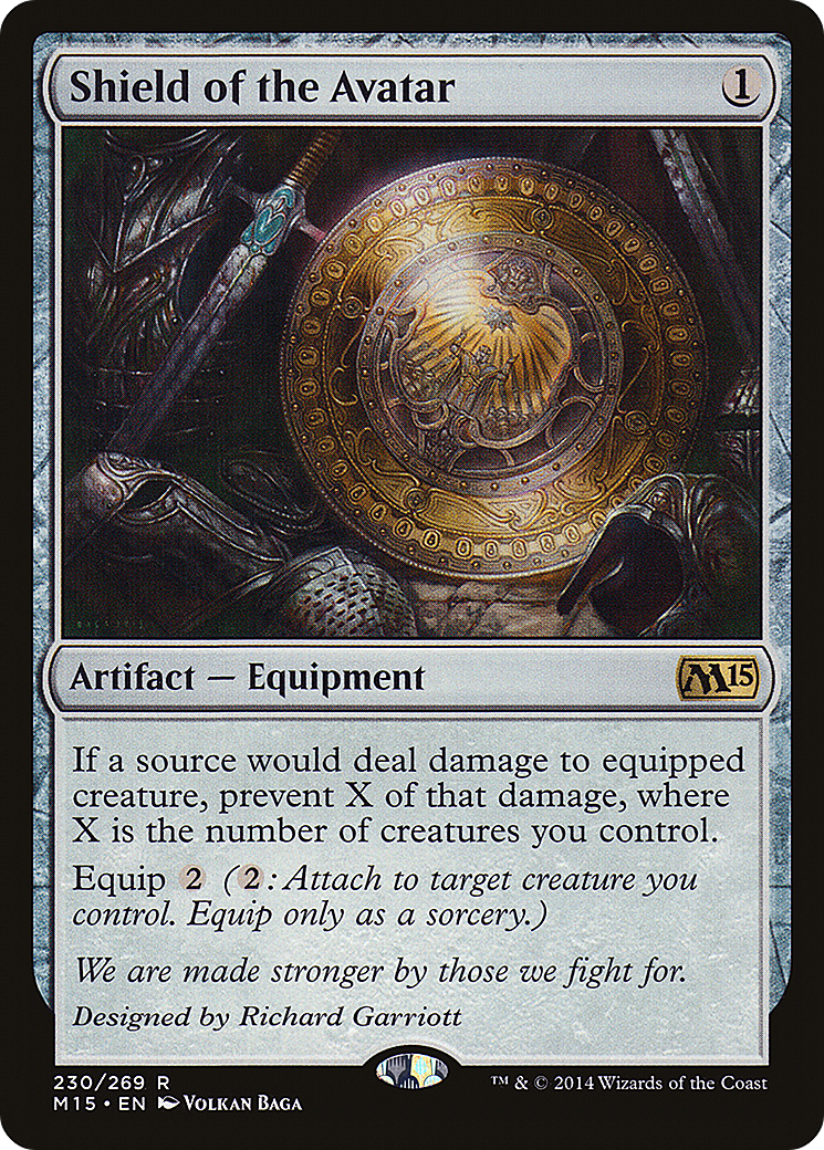 Shield of the Avatar [Magic 2015] Foil