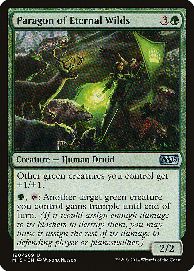 Paragon of Eternal Wilds (M15-190) - Magic 2015