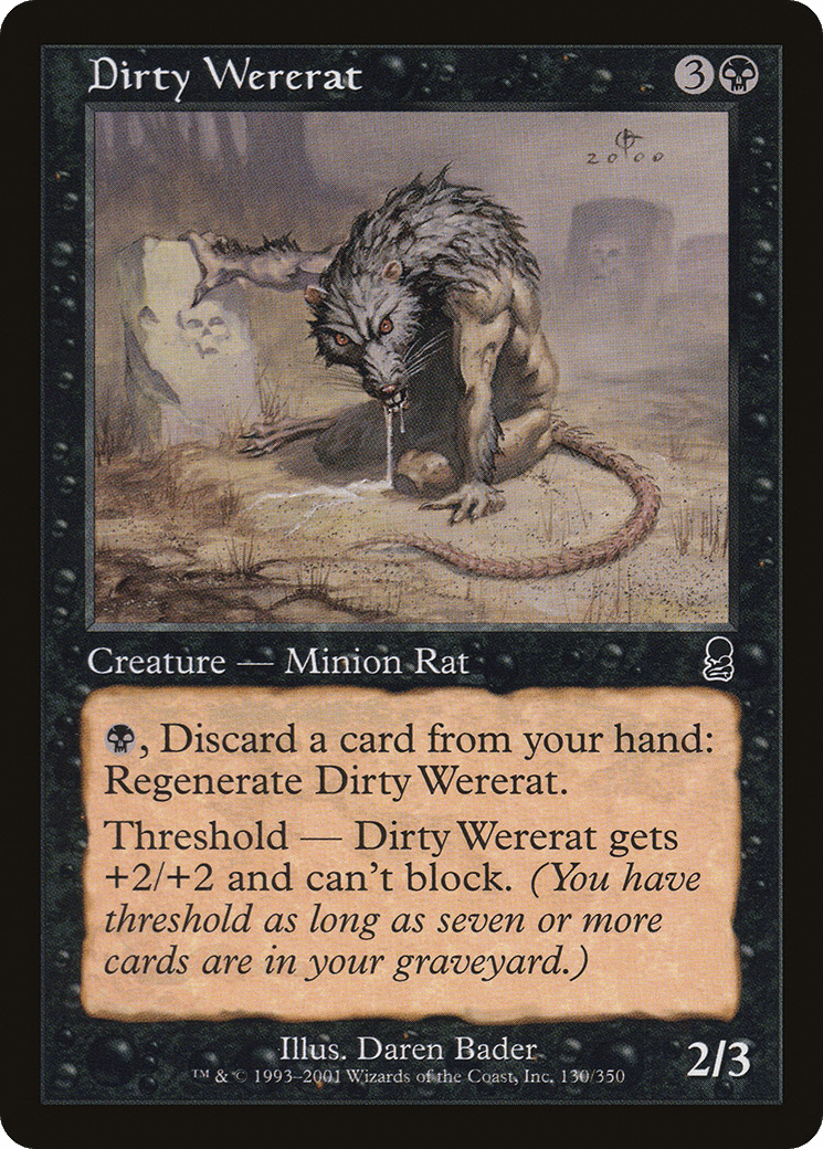 Dirty Wererat [Odyssey] Foil