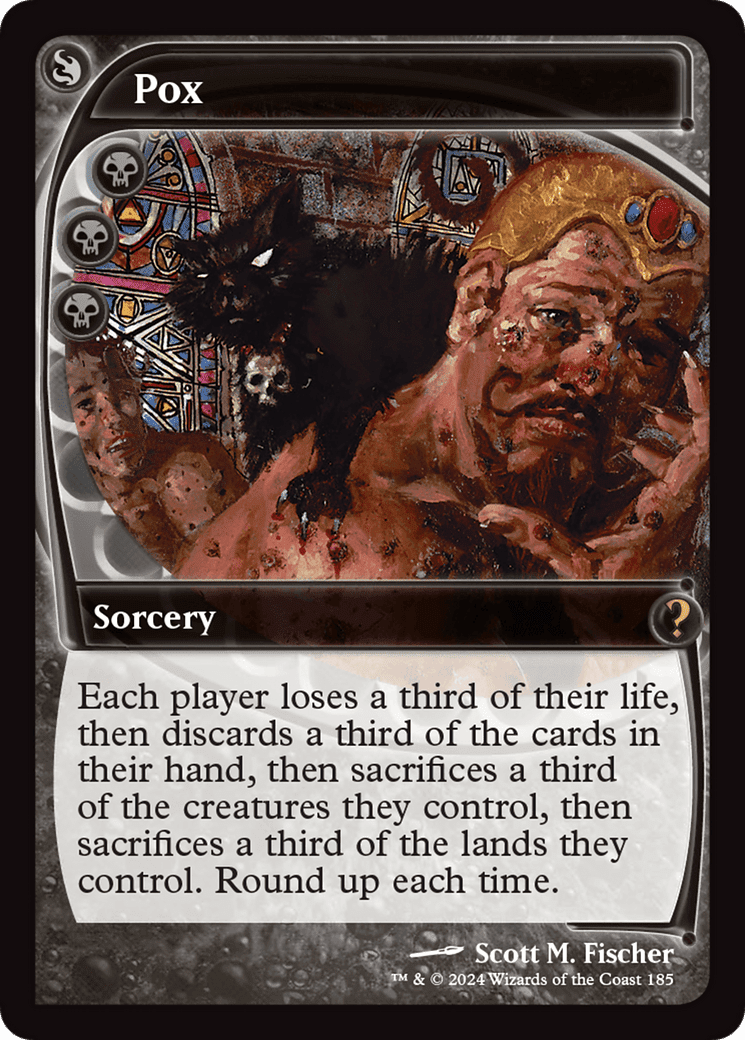Pox (Future Sight) [Mystery Booster 2] Foil