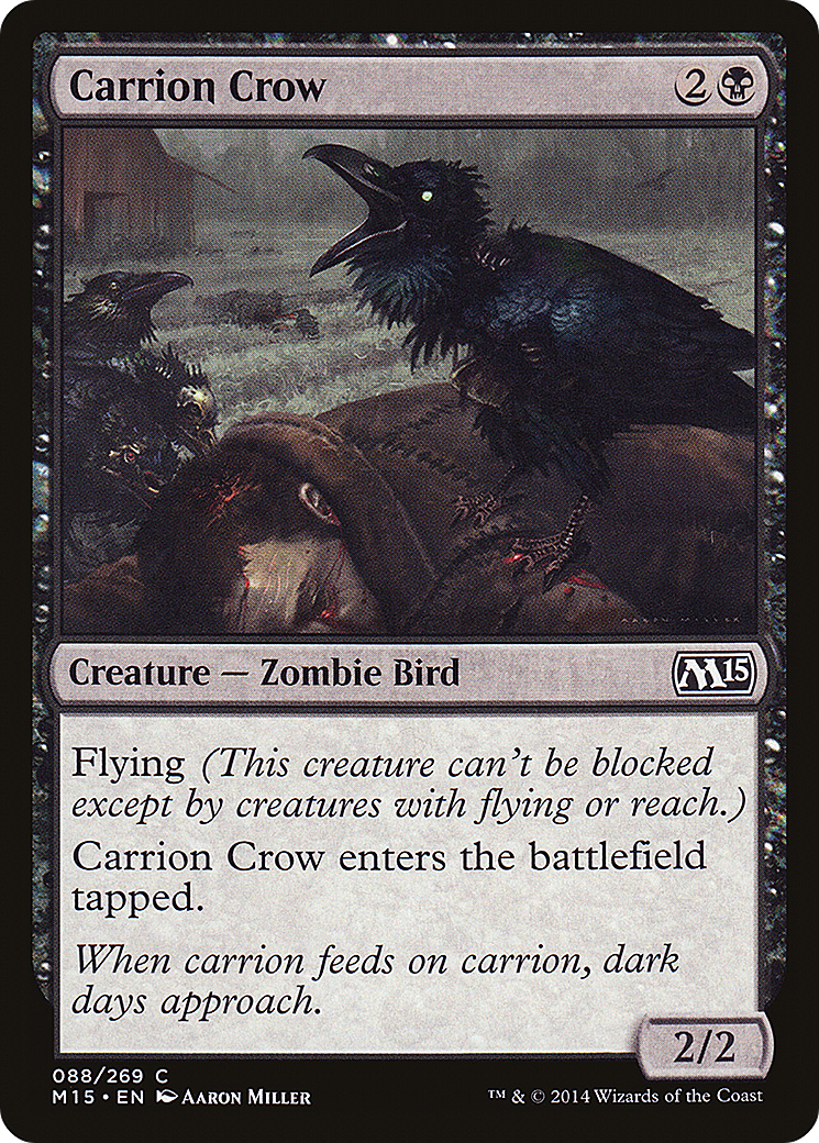 Carrion Crow [Magic 2015] Foil