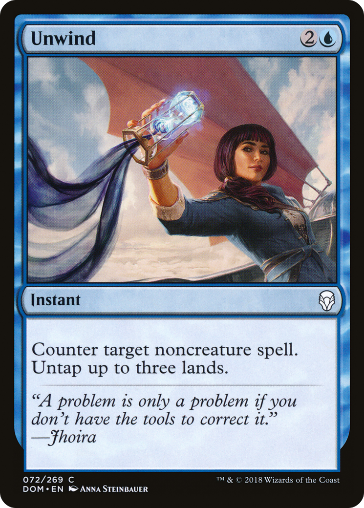 Unwind [Dominaria] Foil