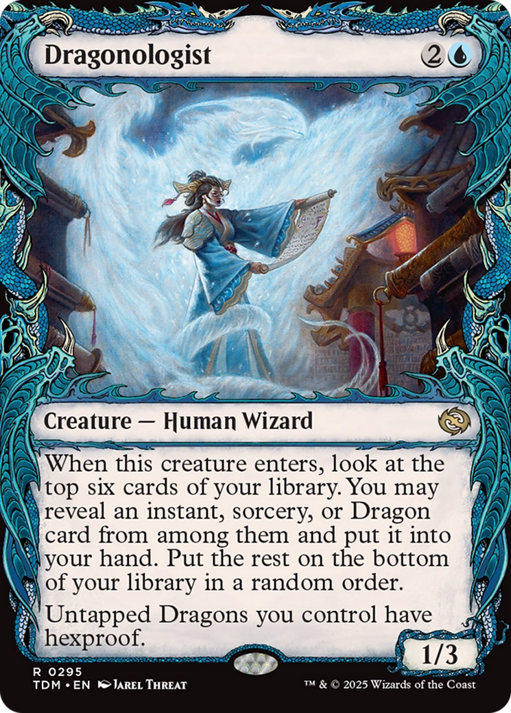 Dragonologist (Showcase) (295) [Tarkir: Dragonstorm]