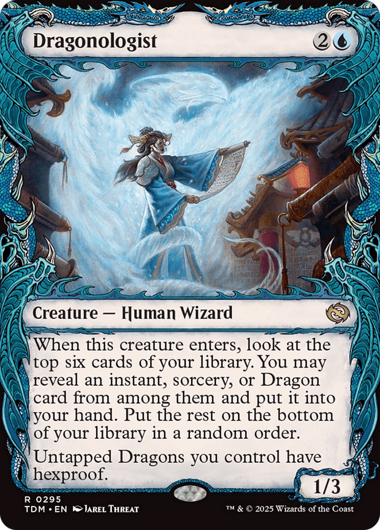 Dragonologist (Showcase) (295) [Tarkir: Dragonstorm]