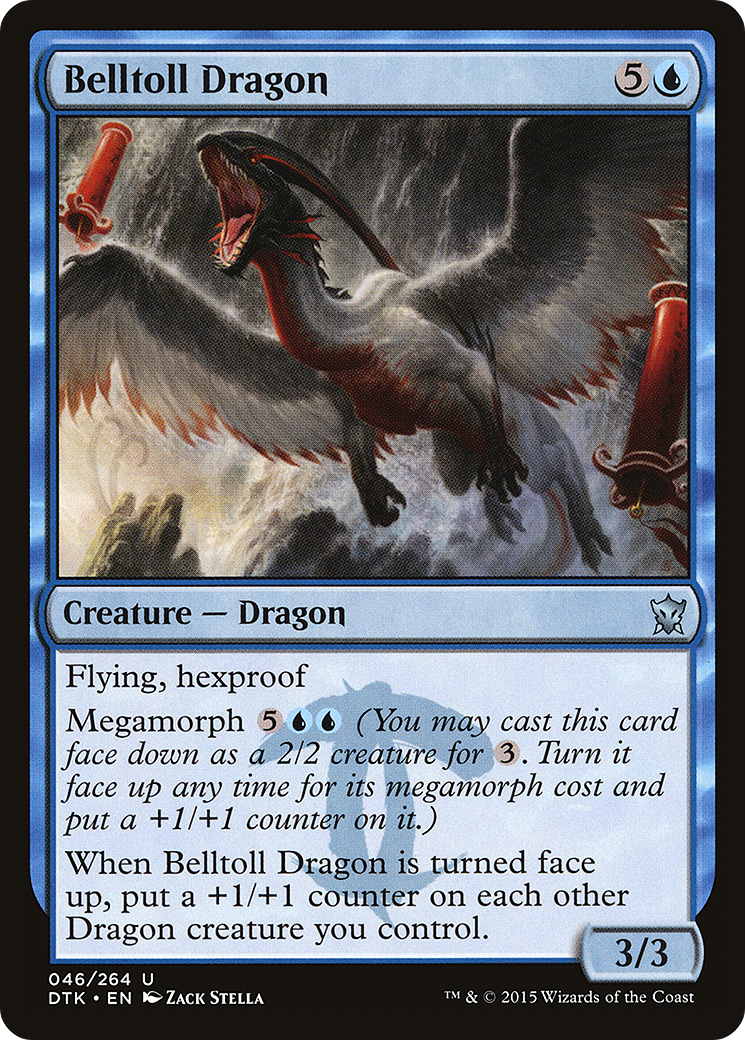 Belltoll Dragon [Dragons of Tarkir] Foil