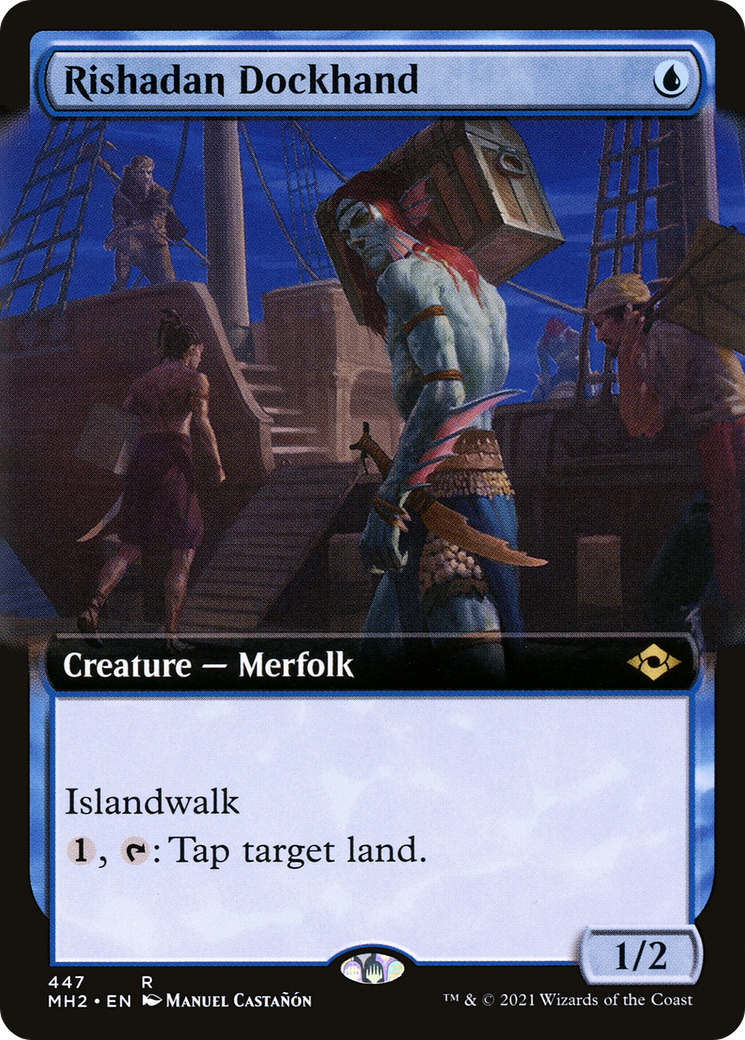 Rishadan Dockhand (Extended Art) [Modern Horizons 2] Foil