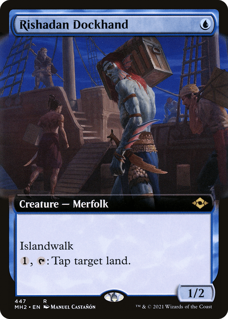 Rishadan Dockhand (Extended Art) [Modern Horizons 2] Foil