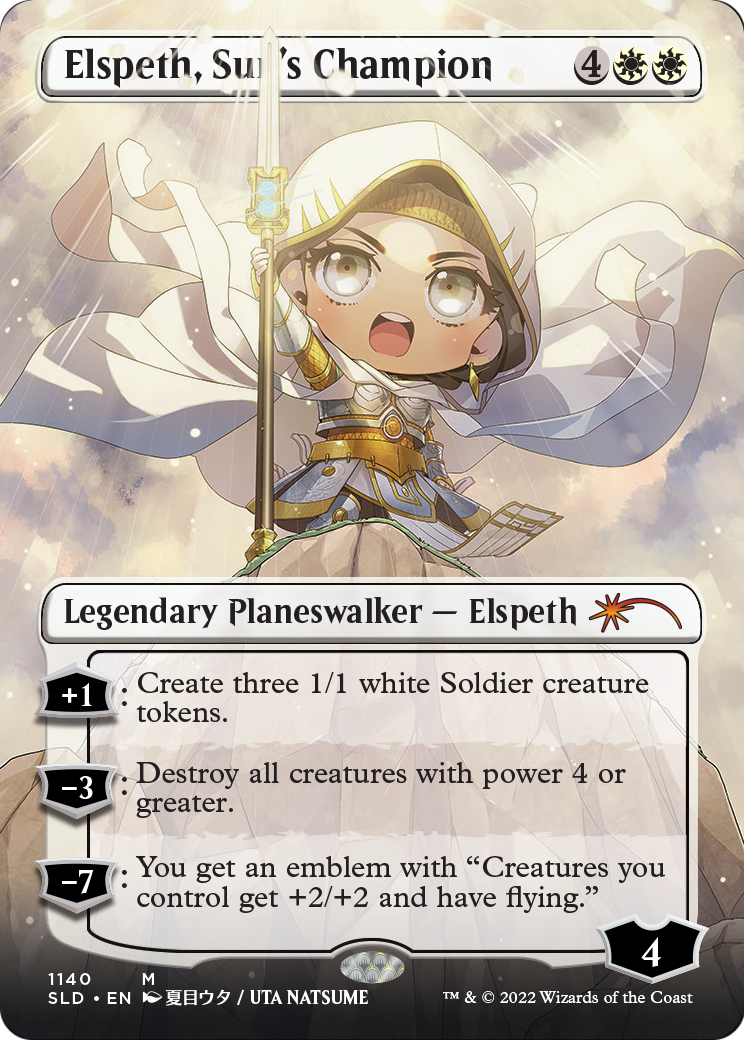 Elspeth, Sun's Champion (SLD-1140) - Secret Lair Drop (Borderless)