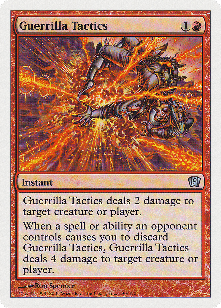 Guerrilla Tactics [Ninth Edition] Foil
