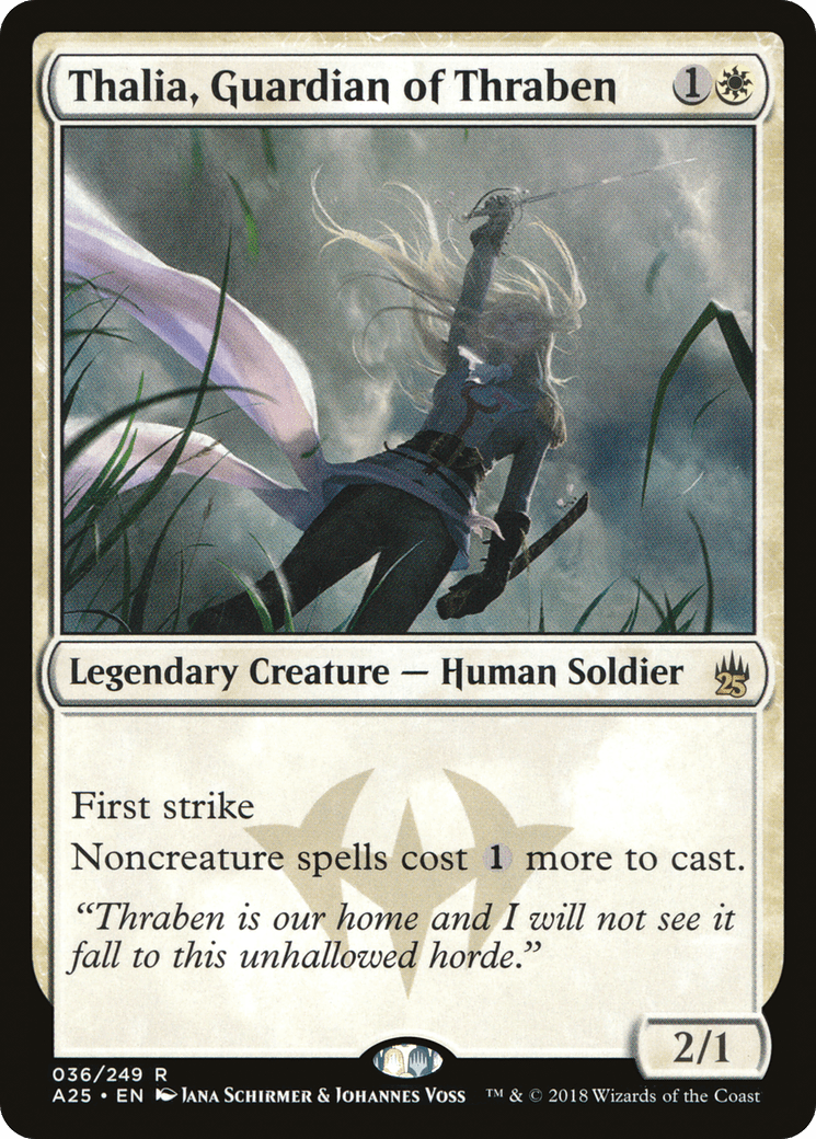 Thalia, Guardian of Thraben [Masters 25] Foil