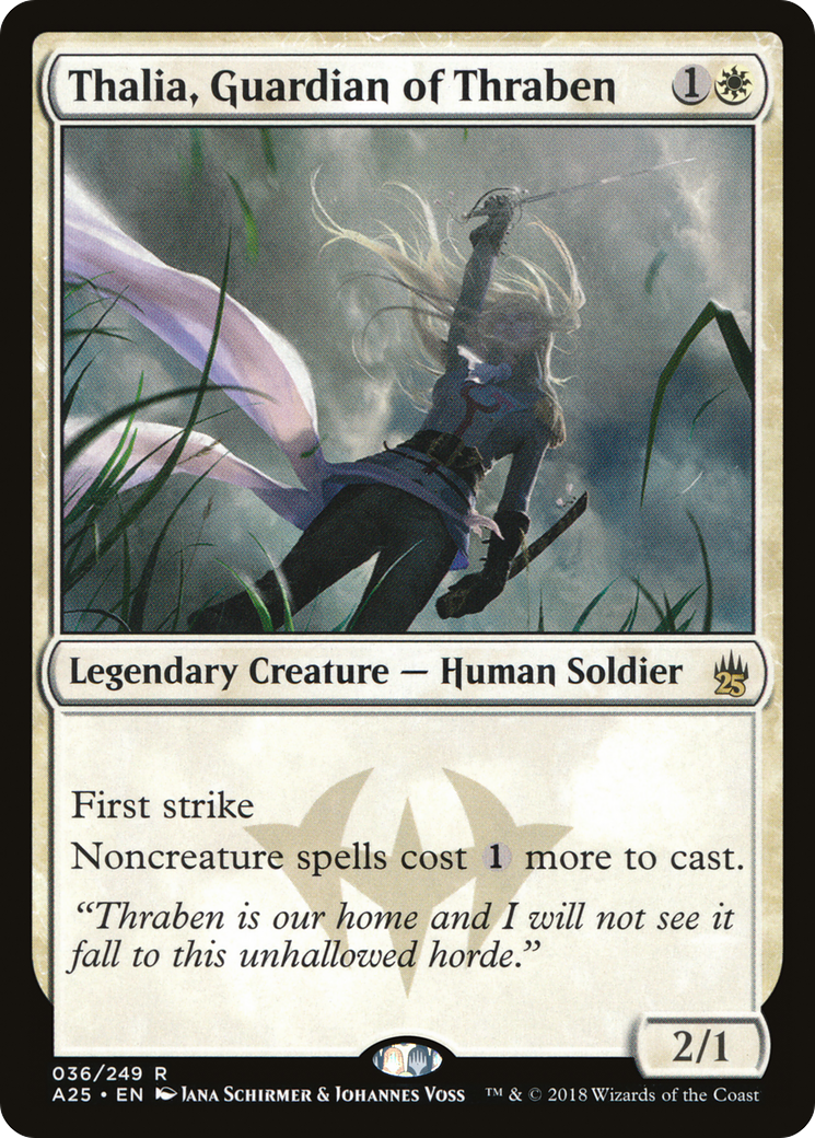 Thalia, Guardian of Thraben [Masters 25] Foil