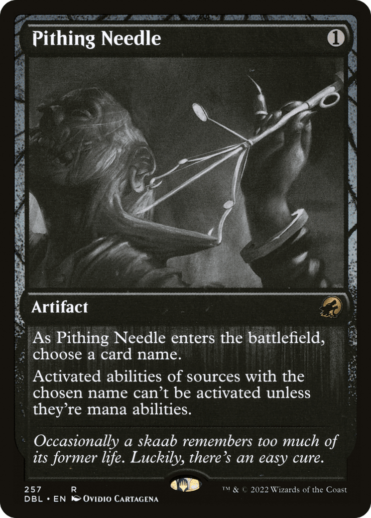 Pithing Needle [Innistrad: Double Feature] Foil