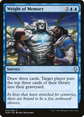 Weight of Memory 74/269 (Dominaria)  - Foil