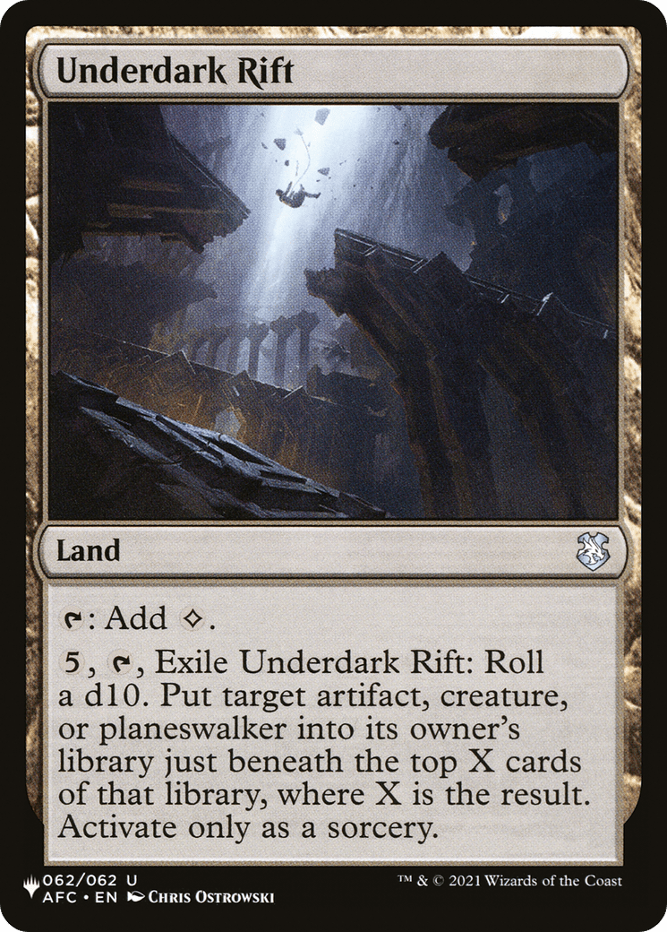 Underdark Rift |  (AFC-62) [The List]