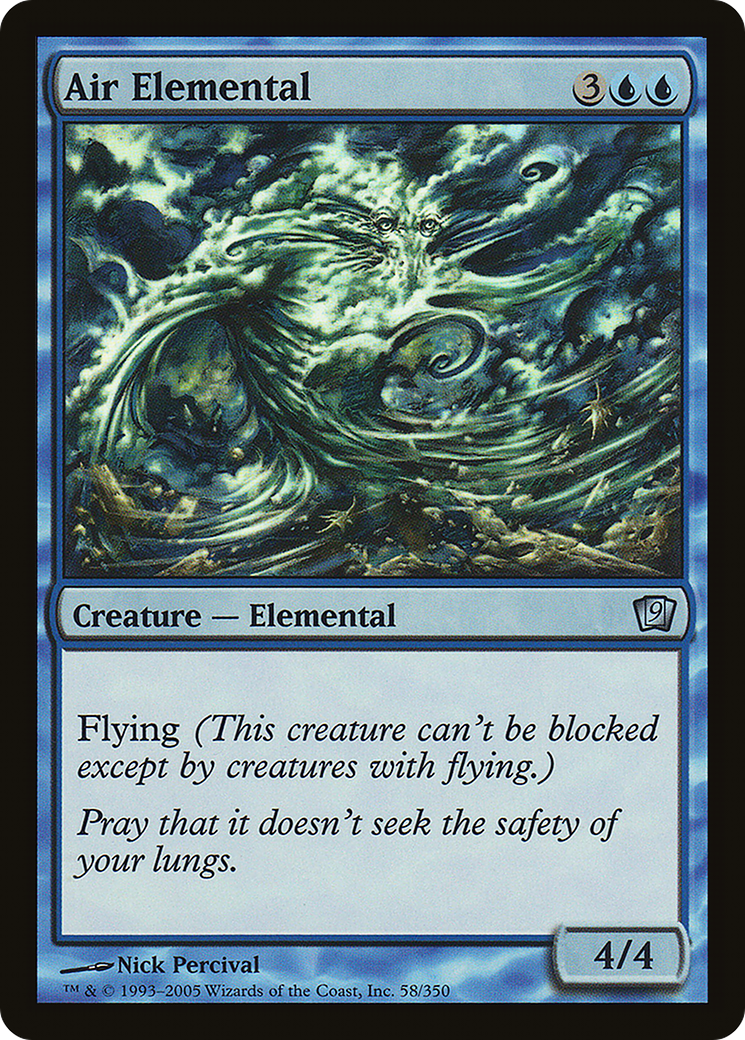 Air Elemental [Ninth Edition] Foil