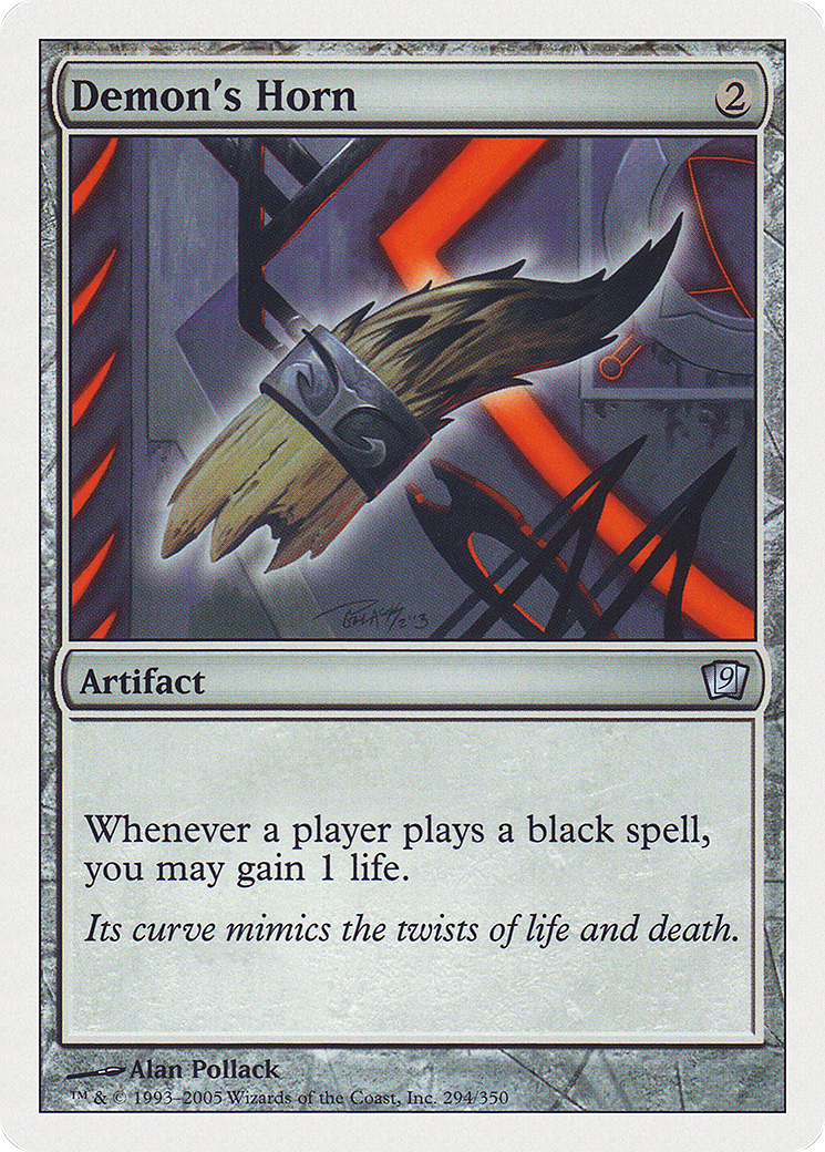 Demon's Horn [Ninth Edition] Foil