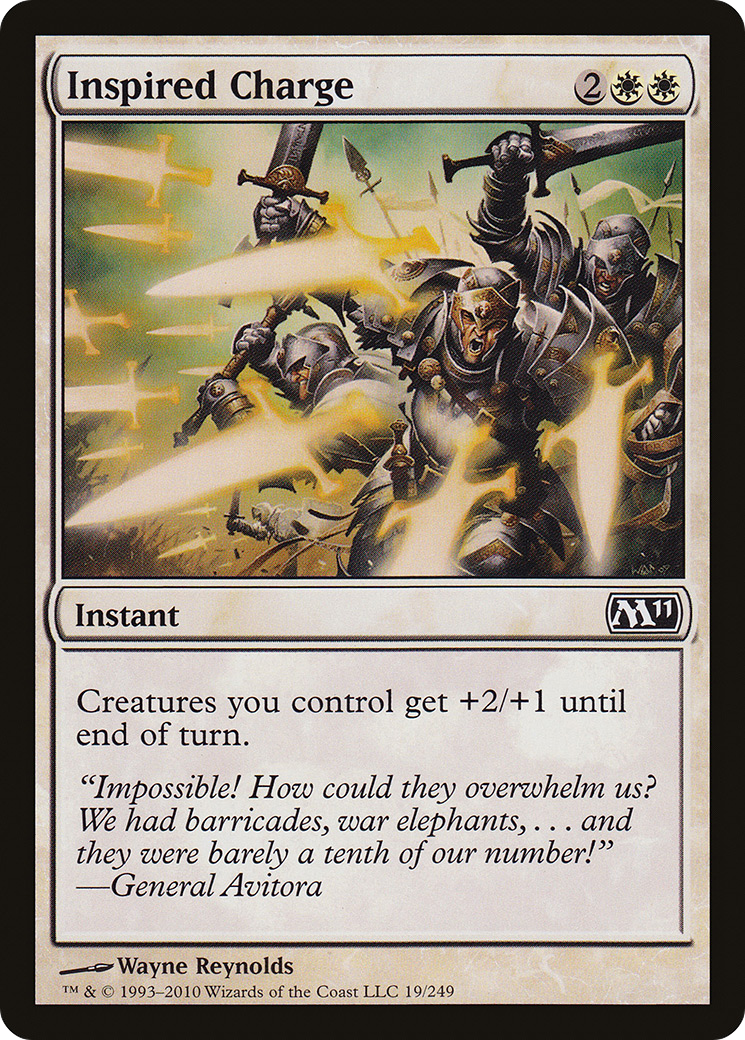 Inspired Charge [Magic 2011] Foil