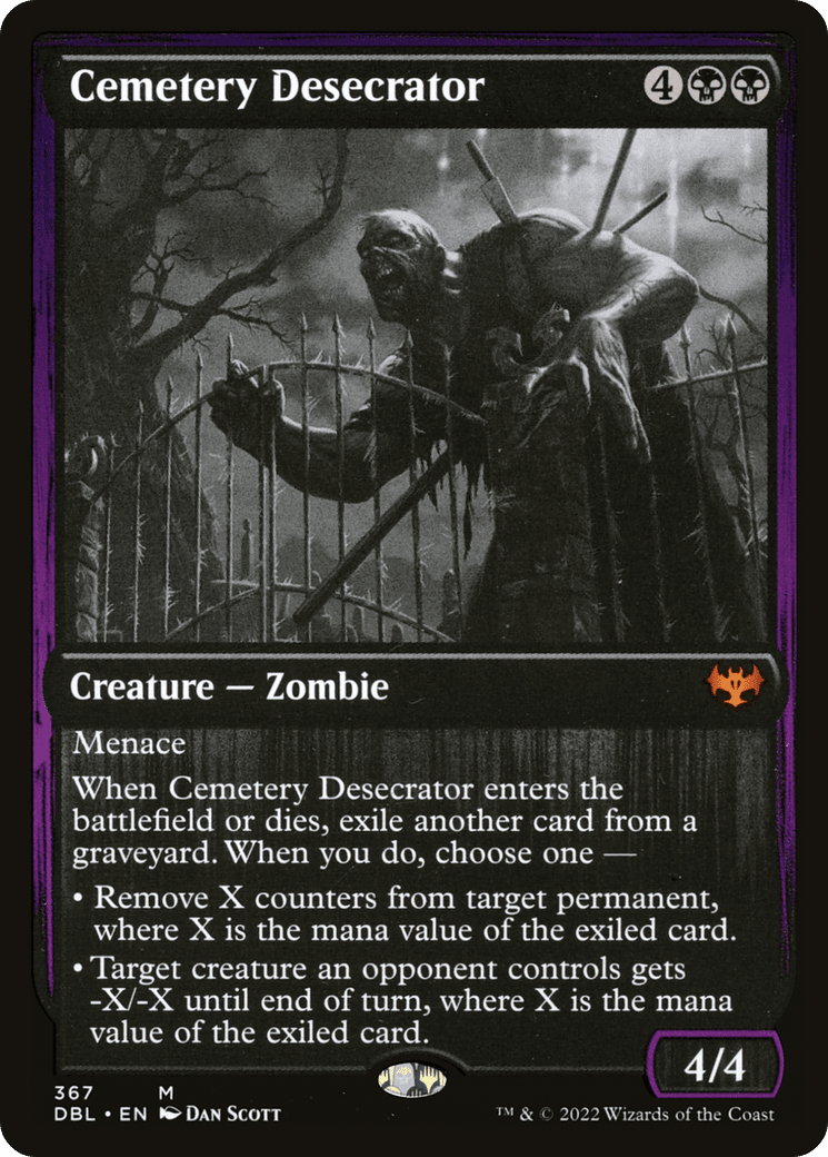 Cemetery Desecrator [Innistrad: Double Feature] Foil