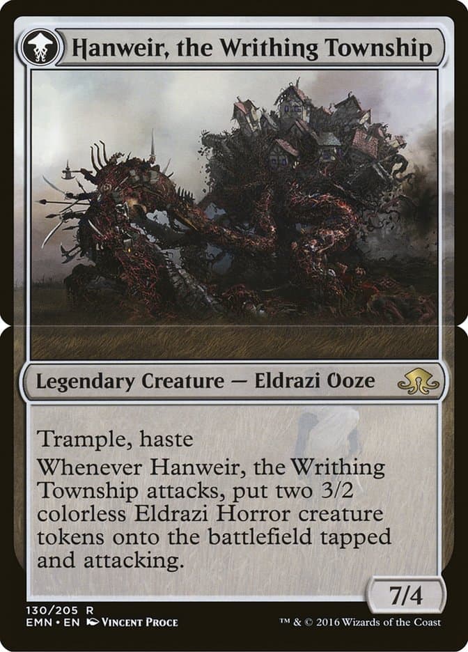Hanweir, the Writhing Township [Eldritch Moon] Foil