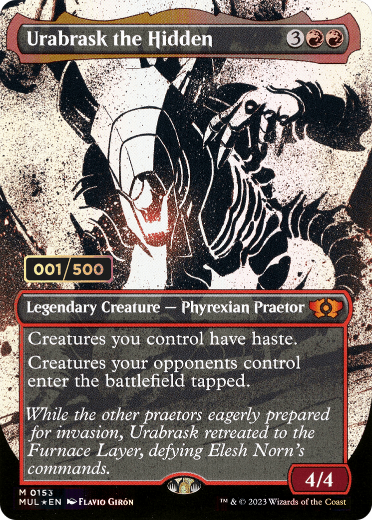 Urabrask the Hidden (Serialized) [Multiverse Legends]