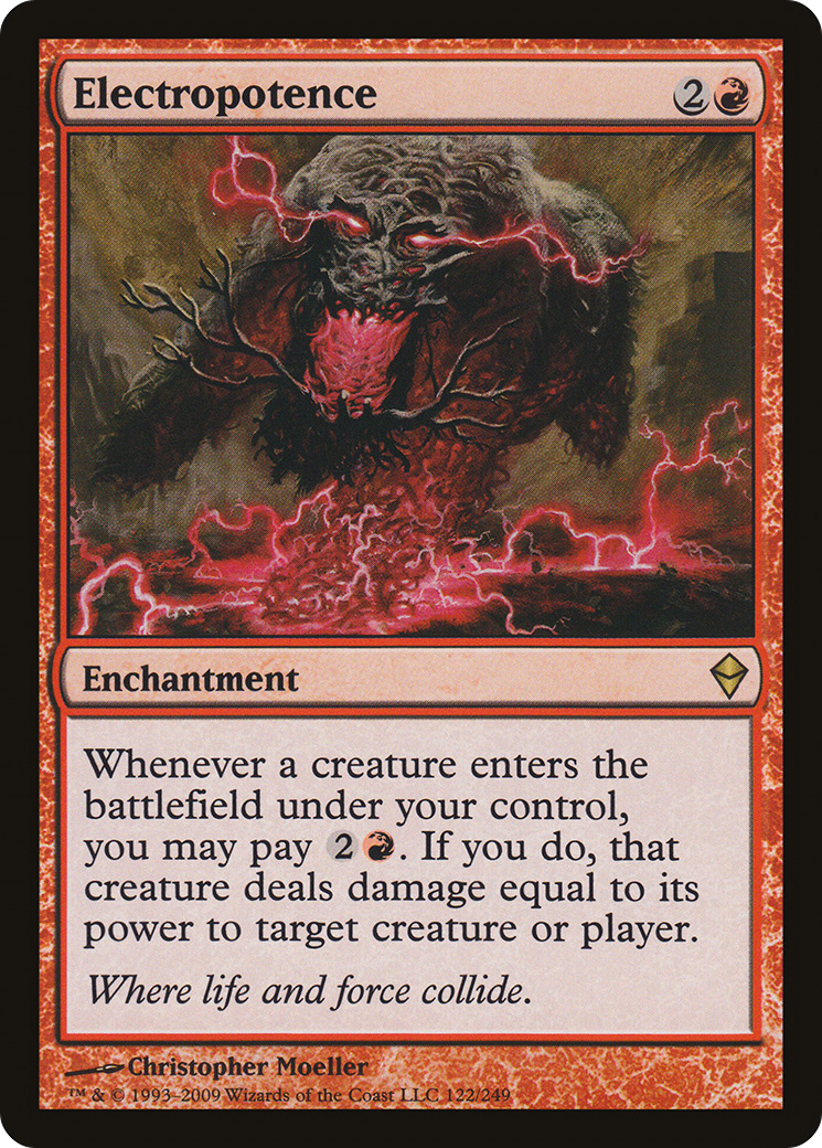 Electropotence [Zendikar] Foil