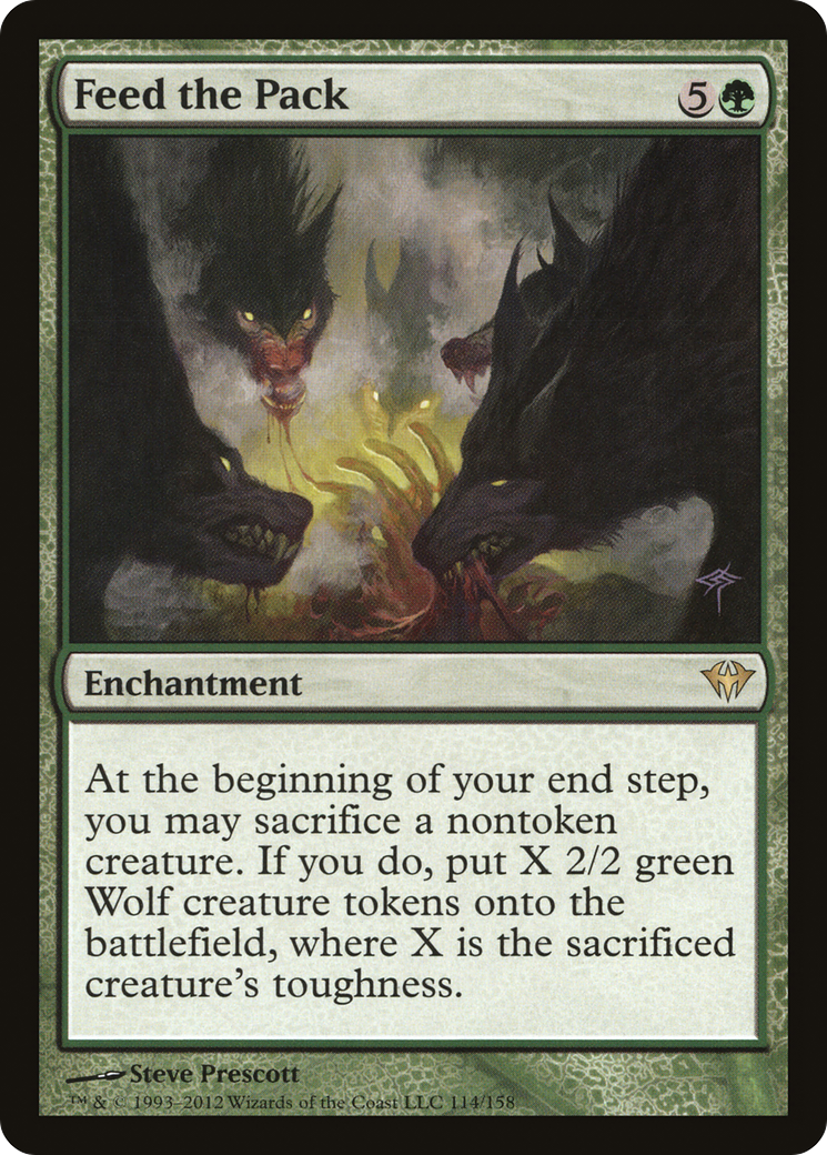 Feed the Pack [Dark Ascension] Foil