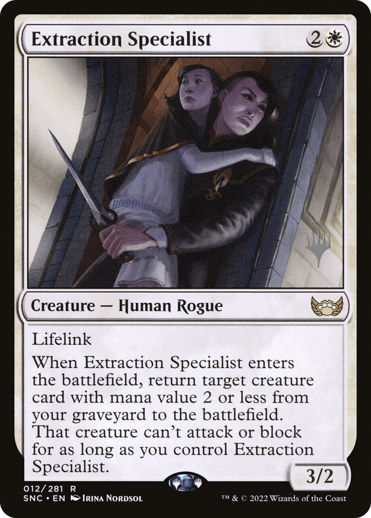 Extraction Specialist (Promo Pack) [Streets of New Capenna Promos] Foil