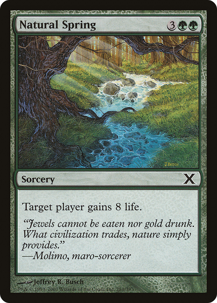 Natural Spring [Tenth Edition] Foil