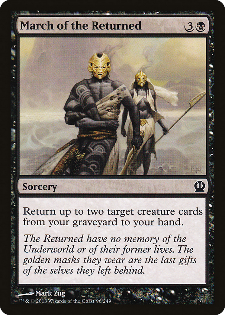 March of the Returned [Theros] Foil