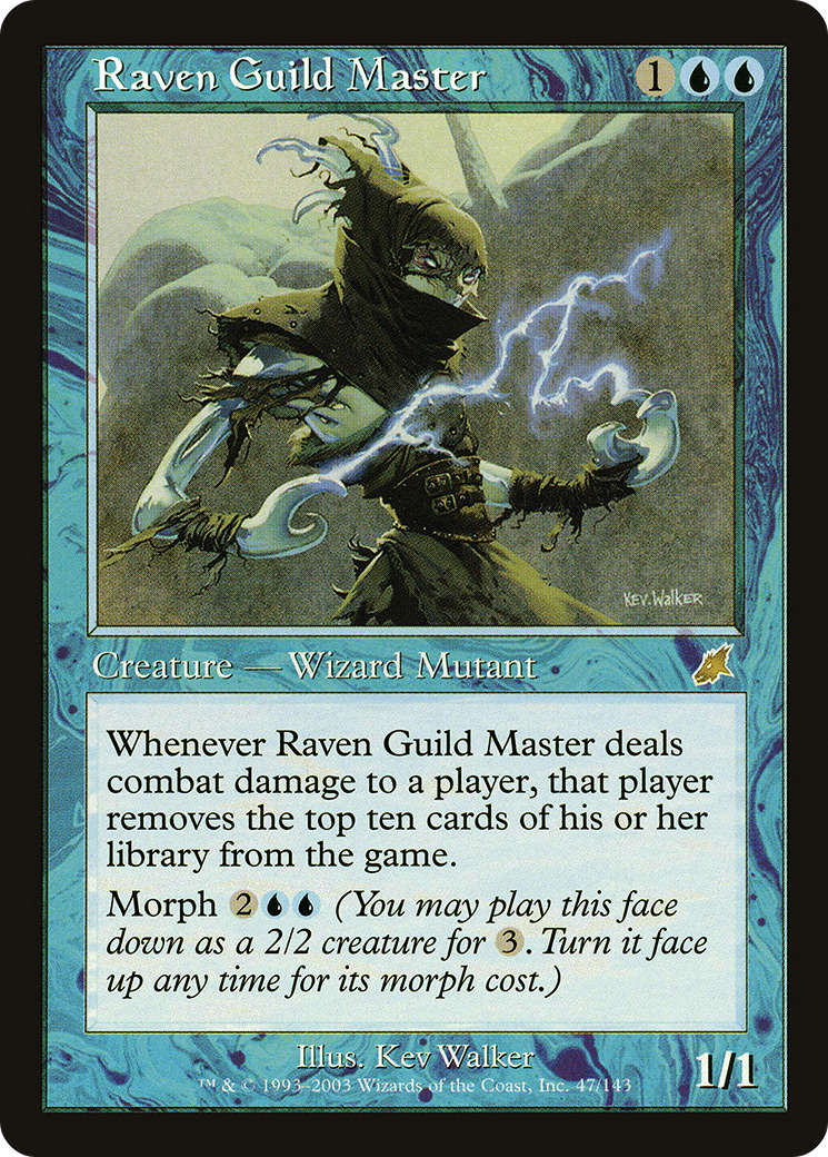 Raven Guild Master [Scourge] Foil
