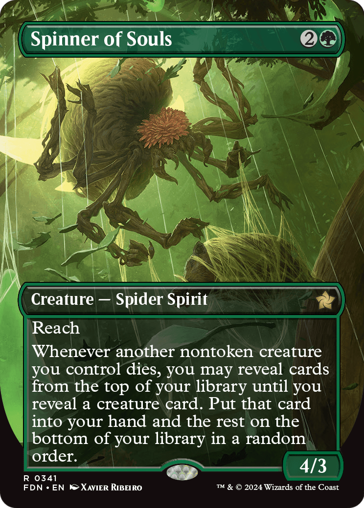 Spinner of Souls (FDN-341) - Foundations (Borderless)