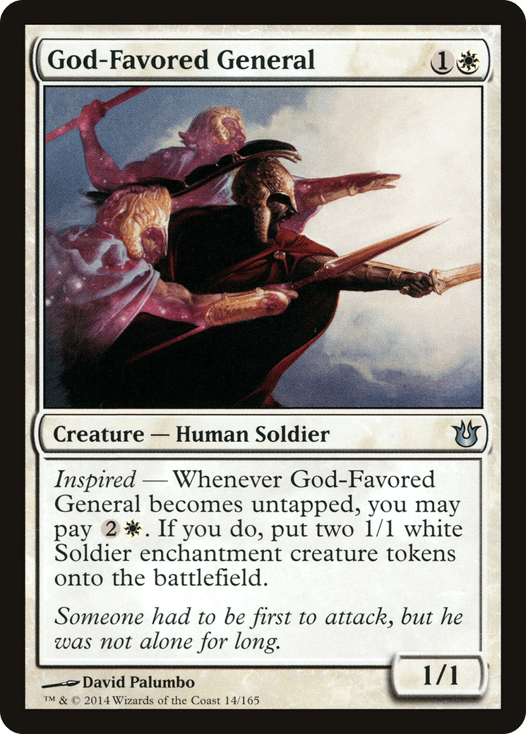 God-Favored General [Born of the Gods] Foil